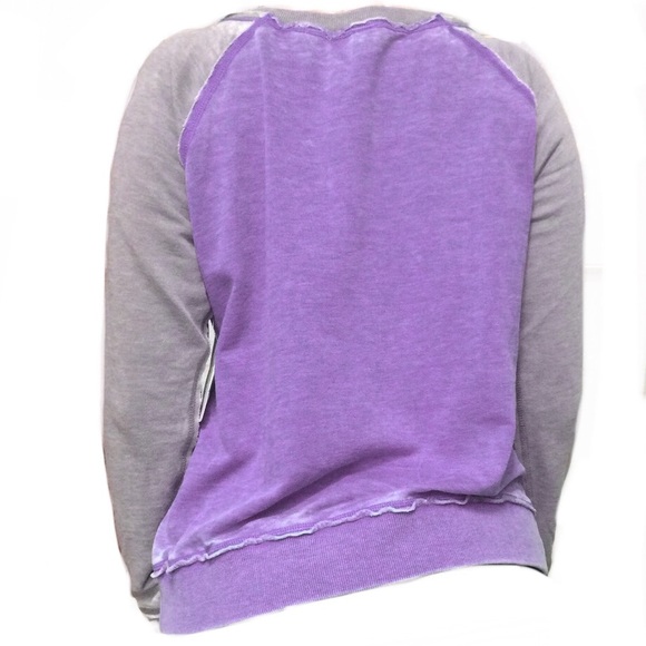 U.S. Apparel NWT Aruba Pink Gray Soft Sweater M ⚓️ - Picture 7 of 9